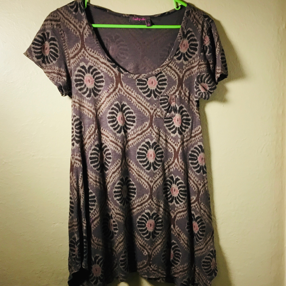Fresh Produce Womans Short Sleeved Top Size XS